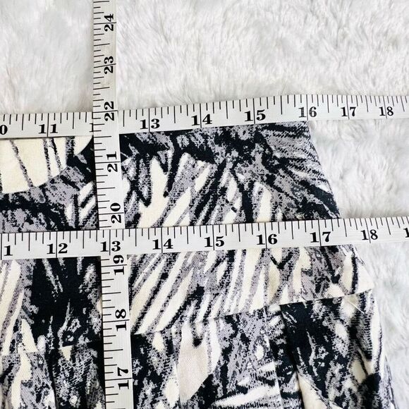Lavender Label Womens Multicolor Abstract Allover Print A-Line Skirt Size 6 - Picture 5 of 6